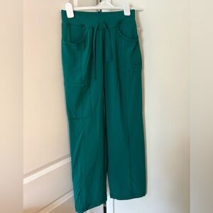 Cherokee Infinity Hunter Green Scrub Set